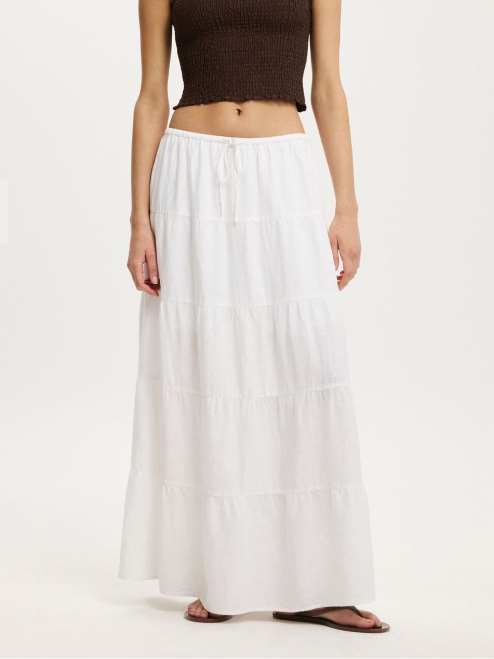Cotton On Haven Multi Tiered Maxi Skirt